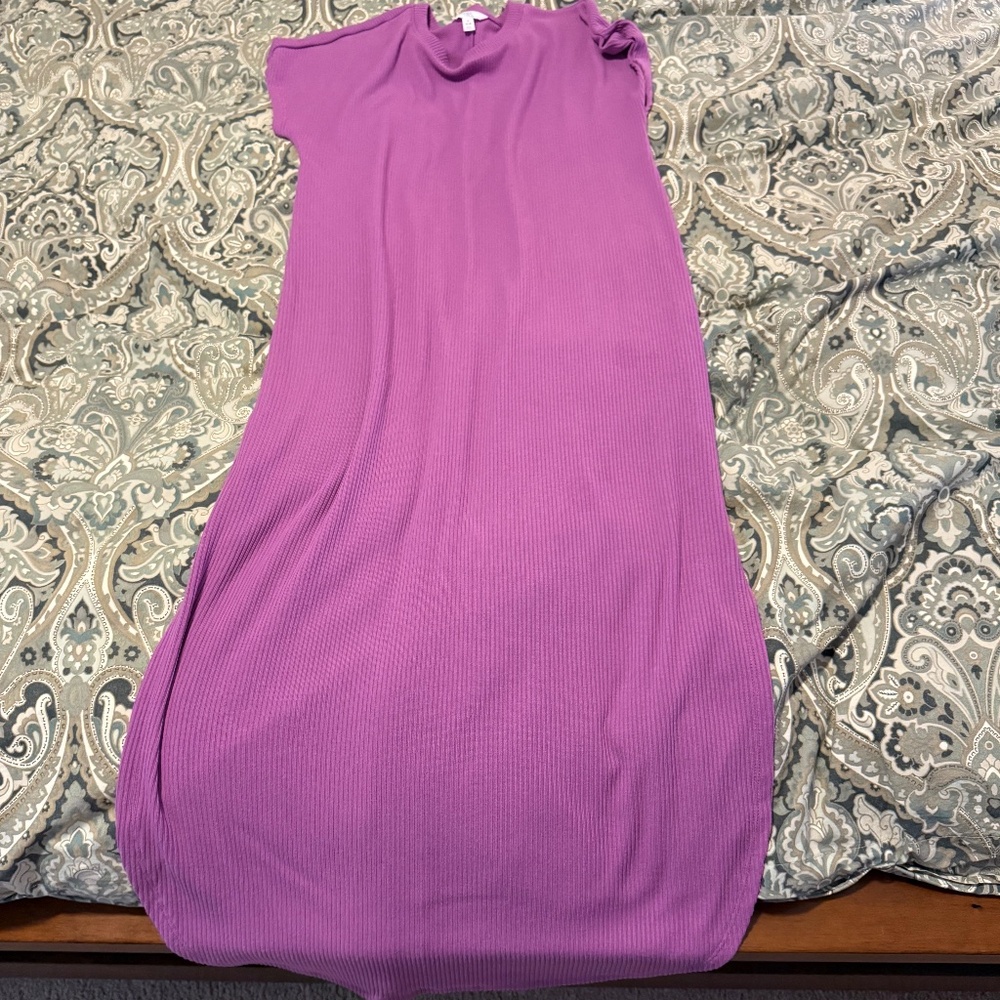 Time & Tru Ribbed Maxi